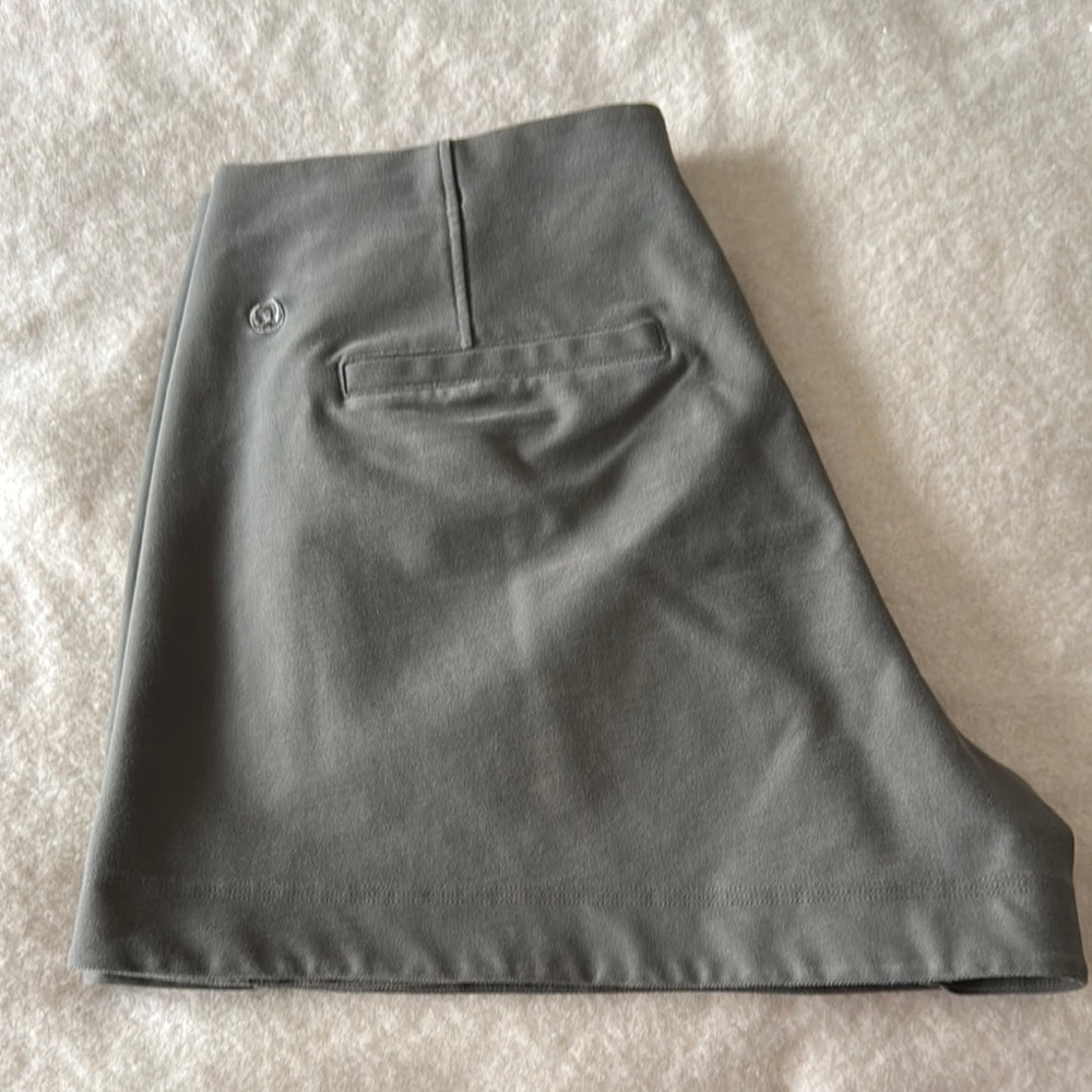 Gray Shorts with Pocket Detail